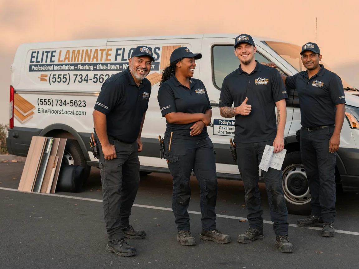 Laminate flooring installation company in Krebs, OK